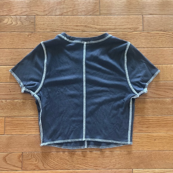 Garage grey crop top - Picture 2 of 2